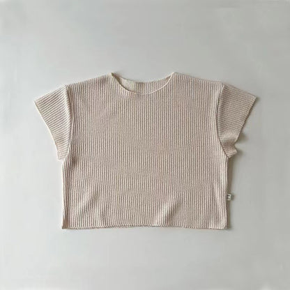 【BABY&KID】夏新作 カジュアル半袖セットアップSK091208