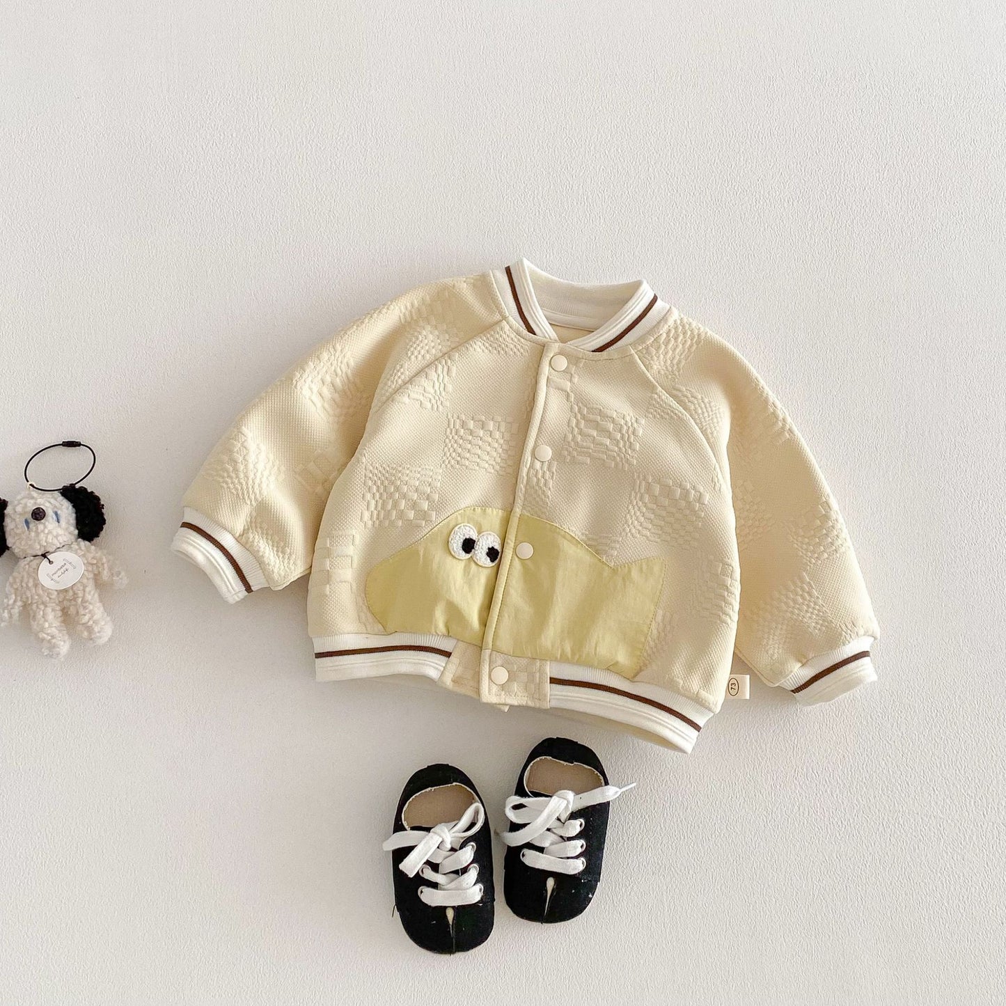 【BABY&KID】韓国風おさかな柄スタジャンSK103504