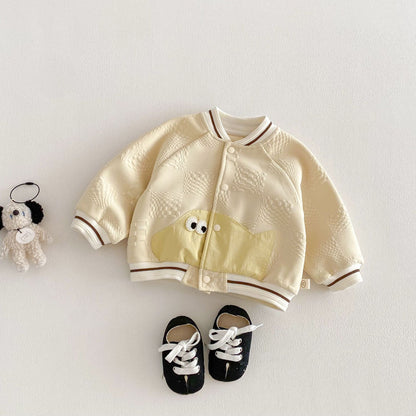 【BABY&KID】韓国風おさかな柄スタジャンSK103504