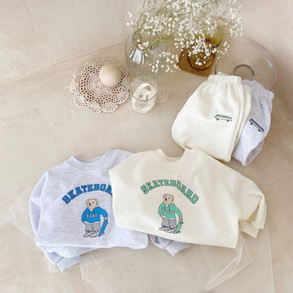 【BABY&KID】SKATEBOAROオシャレセットアップSK030313