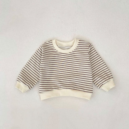 【BABY&KID】ボーダースウェットプルオーバーSK100631