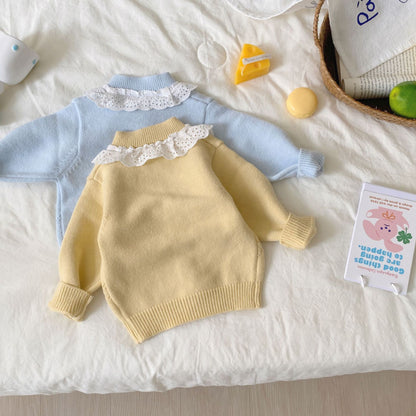 【BABY】スイートフレアスリーブニットセットアップSK092901