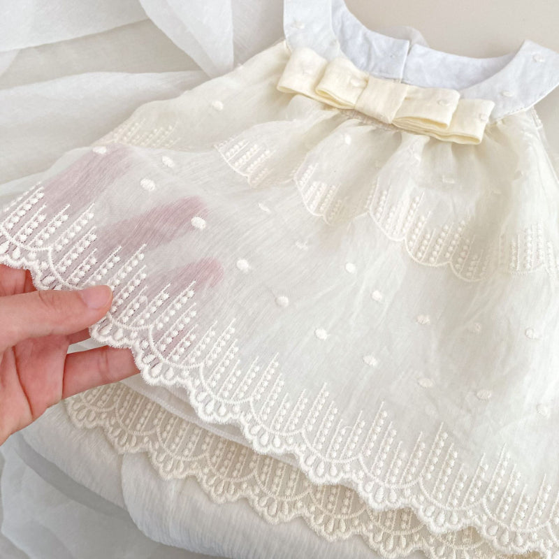 【BABY&KID】夏新作 クリームトップス＆パンツSK080116