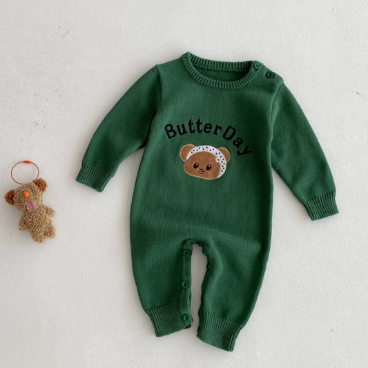 【BABY&KID】くまニットカバーオールSK092707