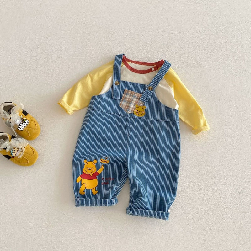 【BABY&KID】カートゥーンストライプサロペットSK104318