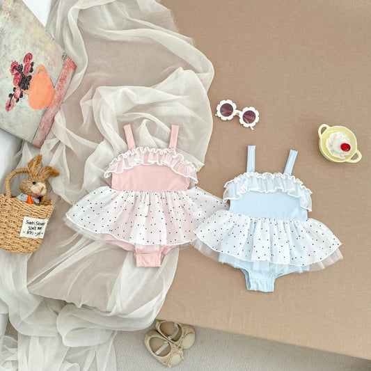 【BABY&KID】夏新作ドットキャミスイムウェアSK106405