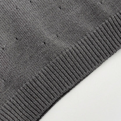 【BABY&KID】冬新作おしゃれ透かし編みニットSK103016