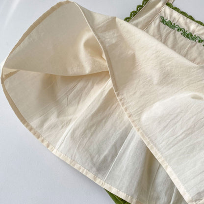 【BABY】夏新作 無地刺繍セットアップSK091327