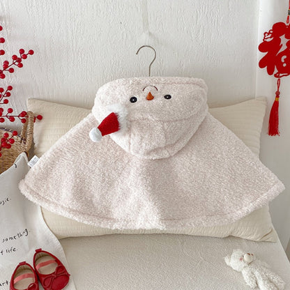 【BABY】ホワイトスノーマンボアケープSK102936