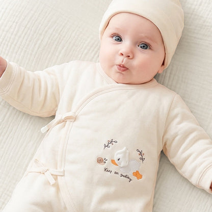 【BABY】Winter New Arrival Asymmetrical Collar Quilted Coverall SK108202