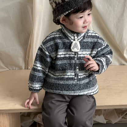 【BABY&KID】冬新作レトロボーダーニットSK103129