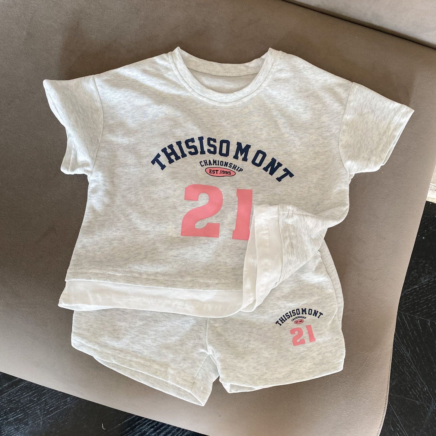 【BABY&KID】夏新作 THISISO MONTレイヤードセットアップSK061708