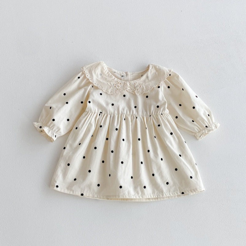 【BABY&KID】ドールカラー ドットワンピースSK092712