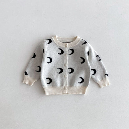 【BABY】月モチーフニットカーディガンSK101533
