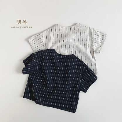 【BABY&KID】夏新作 韓国風ゆったりコットントップスSK080820