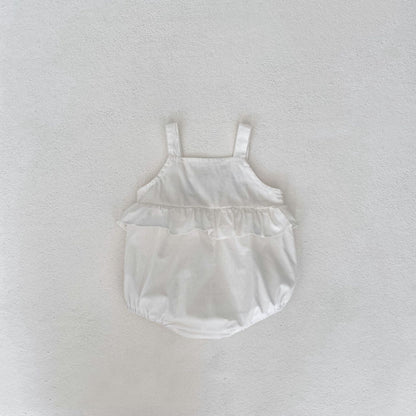 【BABY】夏新作 刺繍キャミロンパースSK090305