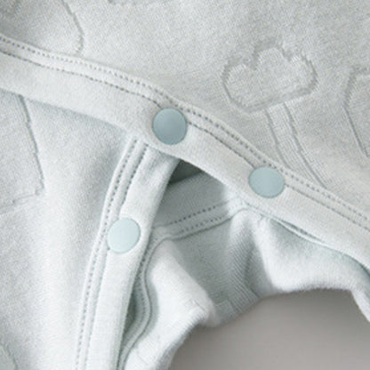 【BABY】北欧風アニマルジャカードカバーオールSK102607