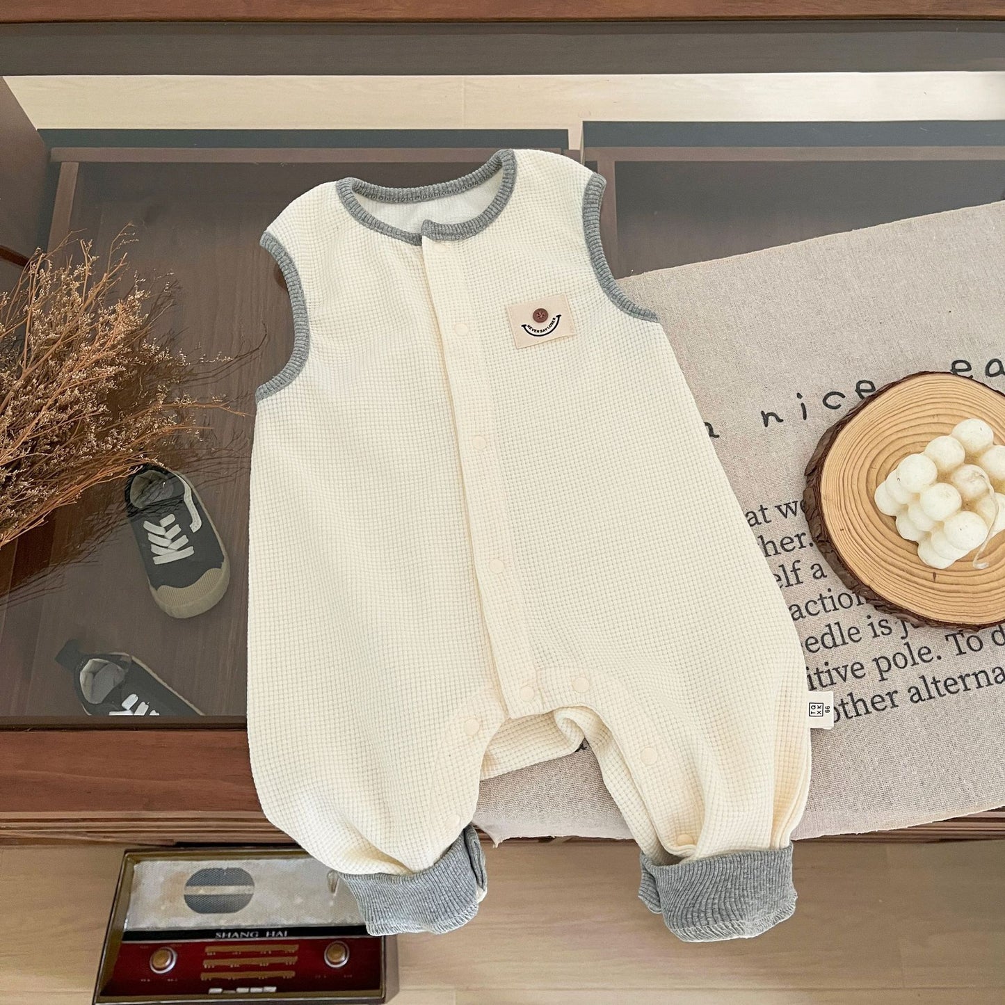 【BABY】ノースリーブリブオールインワンSK032104