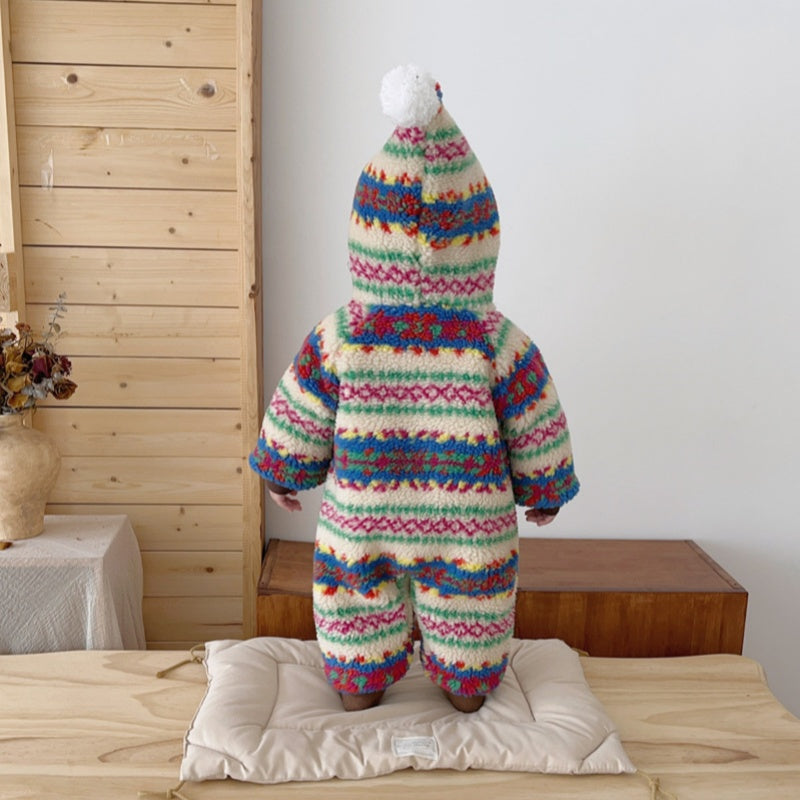 【BABY】冬新作レトロあったかカバーオールSK103210