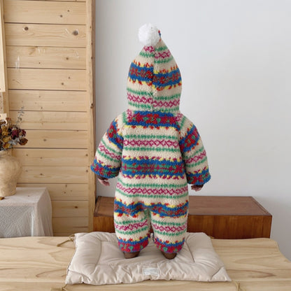 【BABY】冬新作レトロあったかカバーオールSK103210