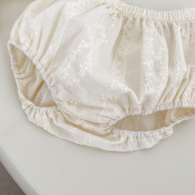 【BABY】花柄刺繍セットアップSK010205