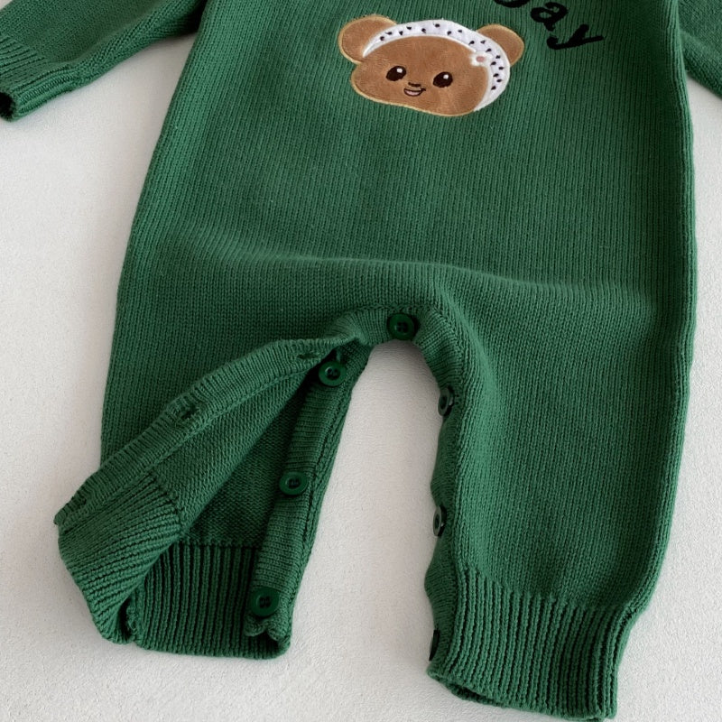 【BABY&KID】くまニットカバーオールSK092707