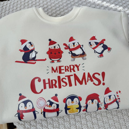 【BABY】クリスマスペンギンカバーオールSK103202