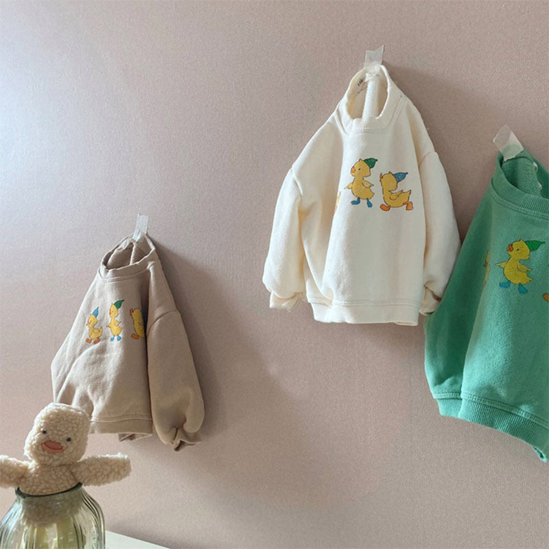 【BABY】あひるプリントスウェットSK101543