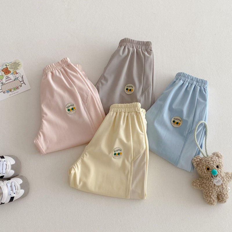 【BABY&KID】夏新作 きパッチワークカジュアルパンツSK070608