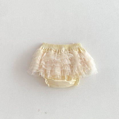 【BABY】夏新作チュールショートパンツSK105018
