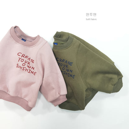 【BABY&KID】英字柄トレーナーSK030507