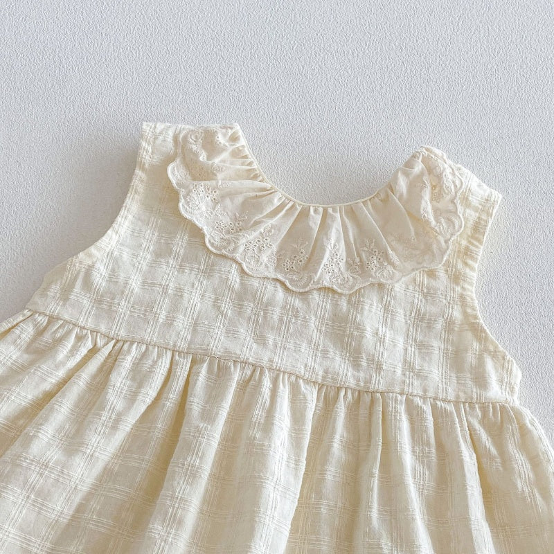 【BABY&KID】夏新作スウィートレースジャカードセットアップSK105805