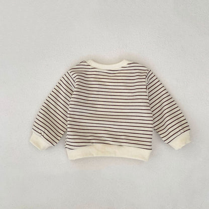 【BABY&KID】ボーダースウェットプルオーバーSK100631
