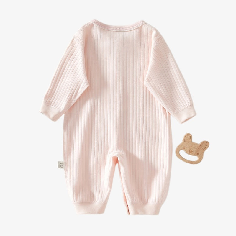 【BABY】北欧風うさぎアップリケ綿カバーオールSK104411