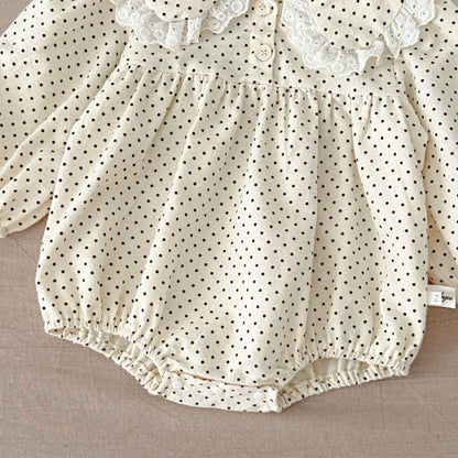 【BABY】ドットロンパースSK100616