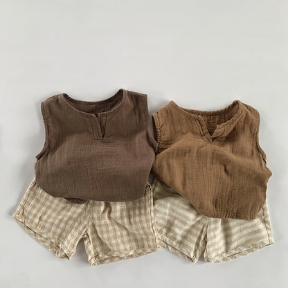【BABY&KID】夏新作 コットンショートパンツSK080822