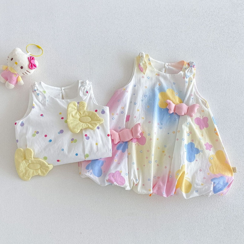 【BABY&KID】夏新作ドットワンピースSK105523