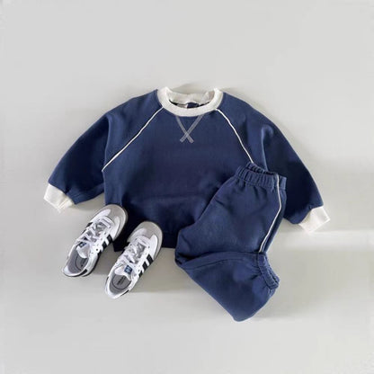 【BABY&KID】韓国風セットアップスウェットSK101920