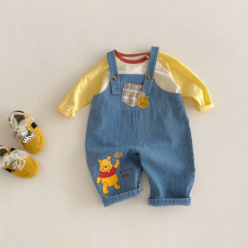 【BABY&KID】カートゥーンストライプサロペットSK104318