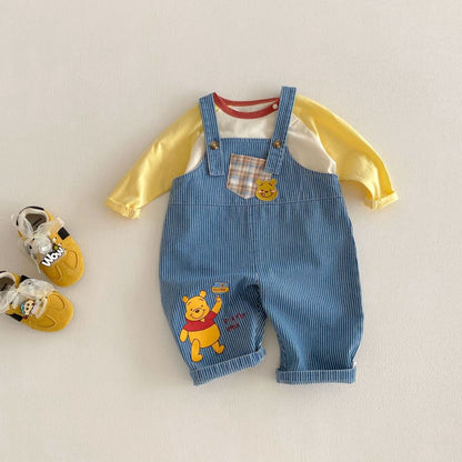 【BABY&KID】カートゥーンストライプサロペットSK104318