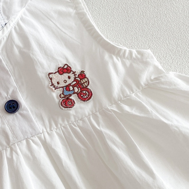 【BABY】夏新作学院風ロンパースSK104503