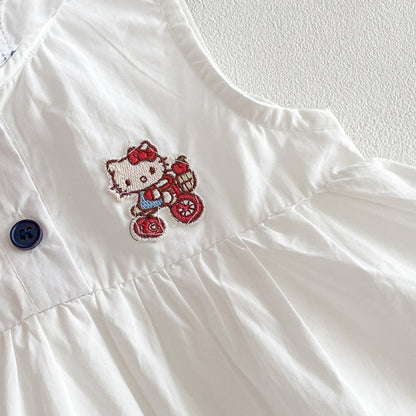 【BABY】夏新作学院風ロンパースSK104503