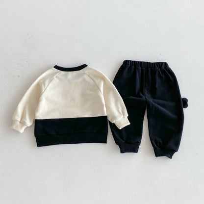 【BABY&KID】クルーネックパンダセットアップSK092705