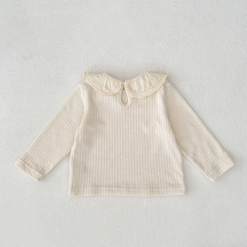 【BABY&KID】レース襟TシャツSK100624