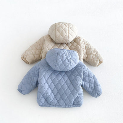 【BABY&KID】冬新作リバーシブル配色中綿ジャケットSK108518