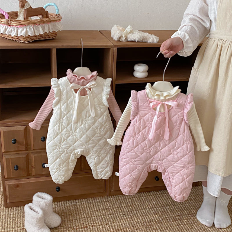 【BABY】キルティングノースリーブカバーオールSK102933