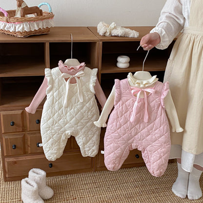 【BABY】キルティングノースリーブカバーオールSK102933