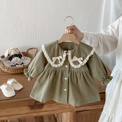 【BABY&KID】レトロドールカラー ワンピースSK092718