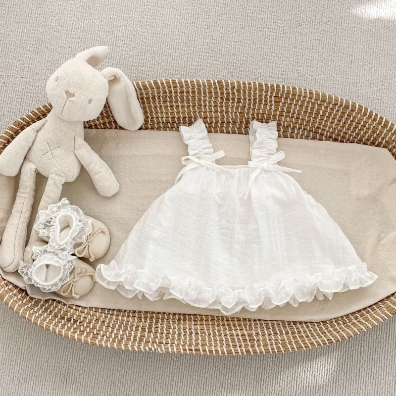 【BABY&KID】夏新作スウィート蝶結びキャミブラウスSK105513