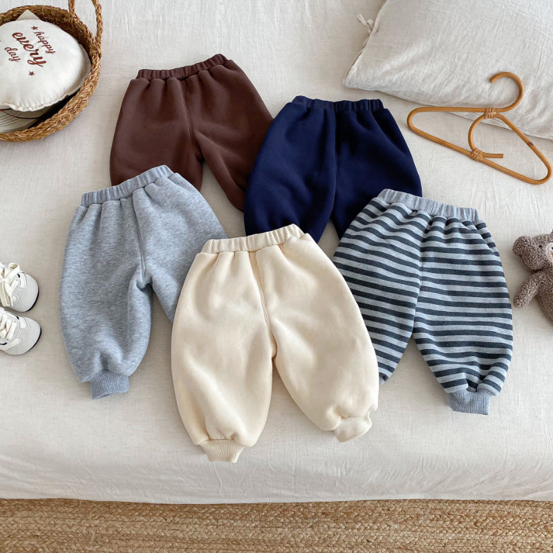 【BABY&KID】冬新作とりさん刺繍あったかパンツSK103023